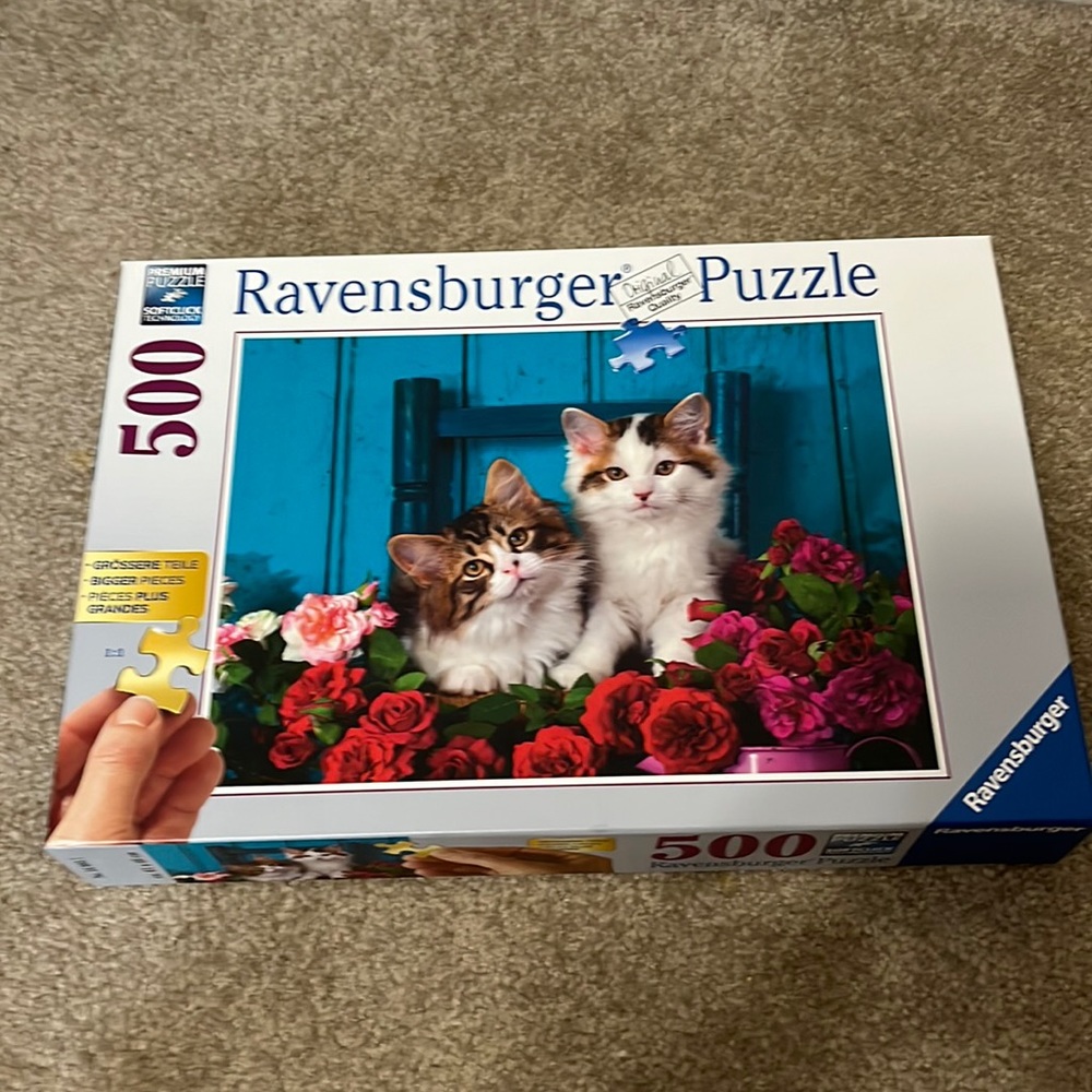 Lovely cat puzzle. This is the most awesome puzzle- brand